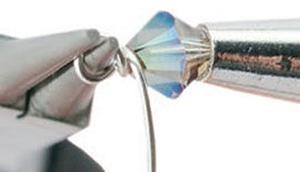 Wrapping wire into a loop